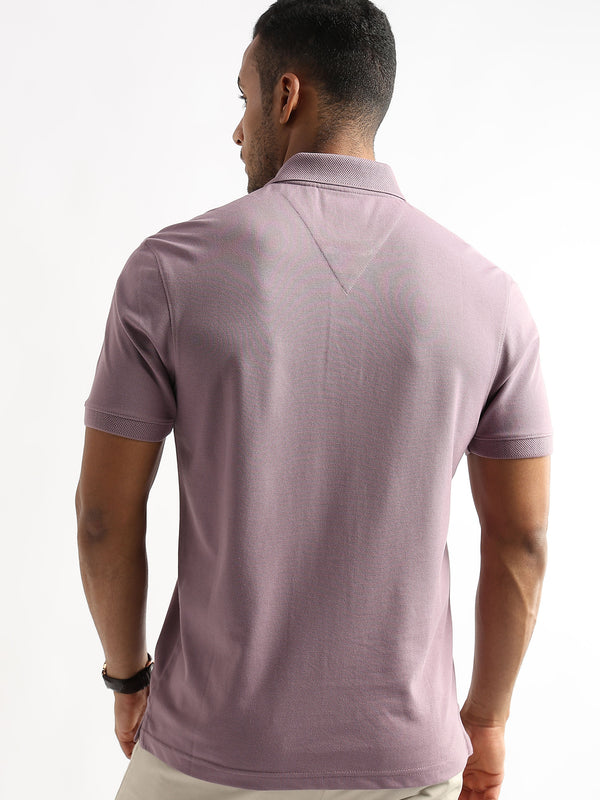 Elderberry Solid Polo T-Shirt