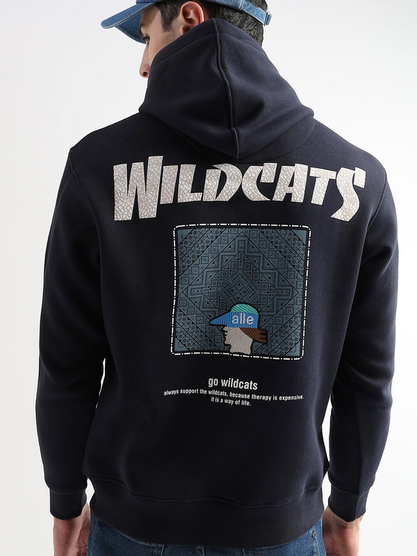 Wildcats Sky Captain Navy Cotton hoodie