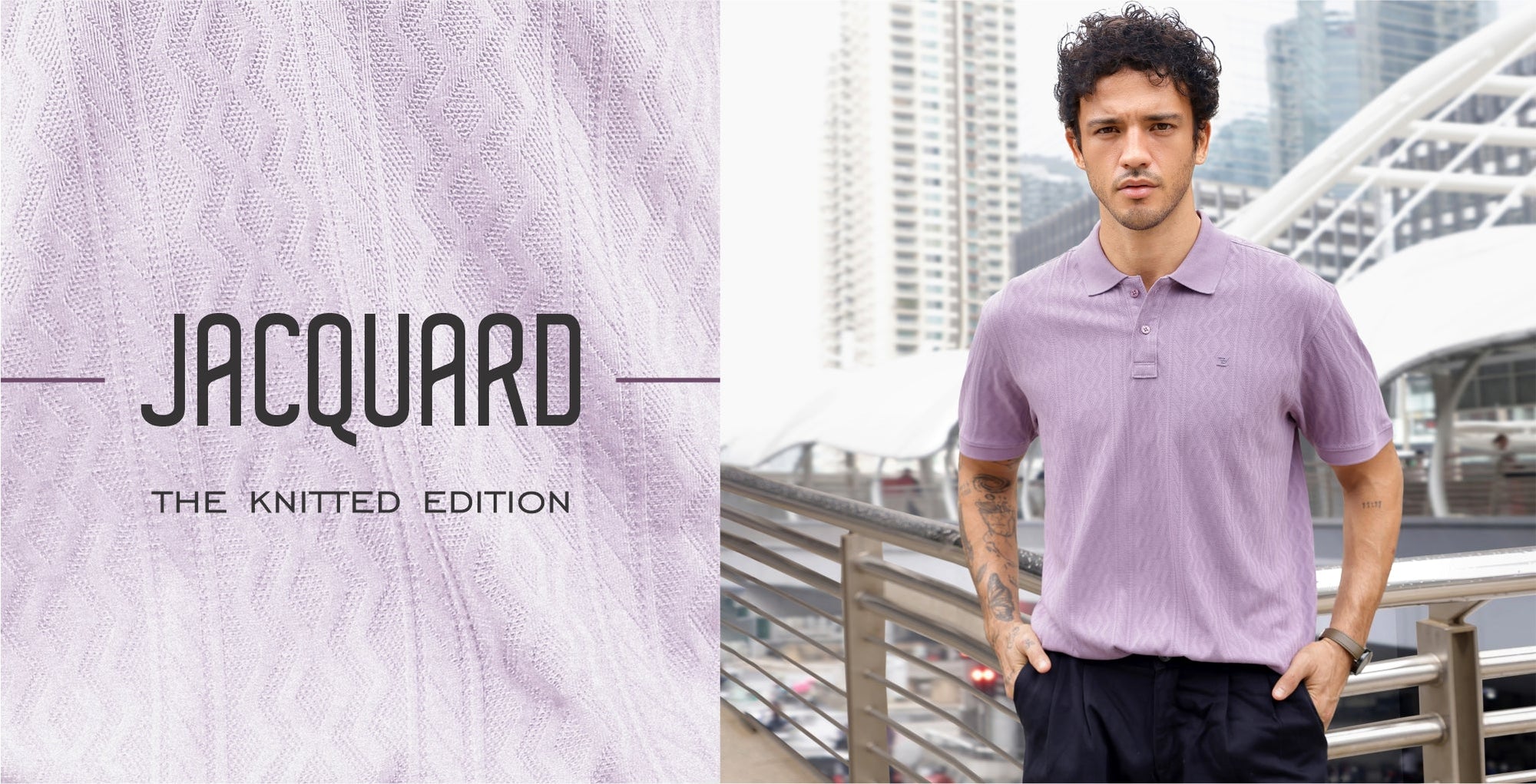 Jacquard Polos