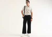 Ecru Sage Sorrento Mercerised Polo T-Shirt
