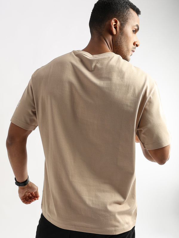 Irish Cream Coffee Addict Graphic Oversized T shirt