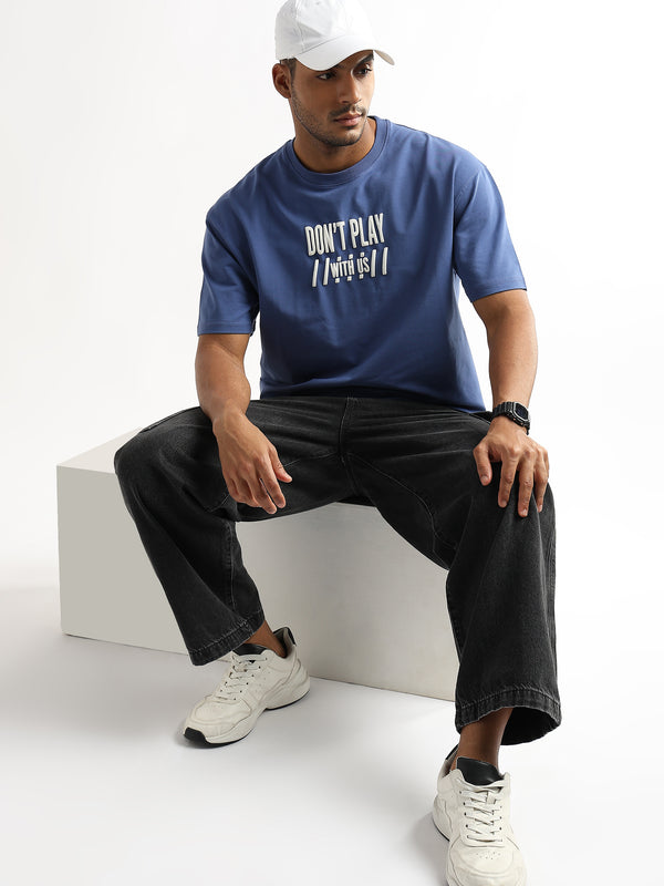 Federal Blue Avoid Toxic People Graphic Oversized