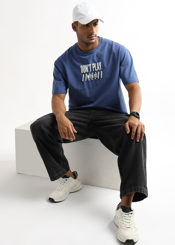 Federal Blue Avoid Toxic People Graphic Oversized