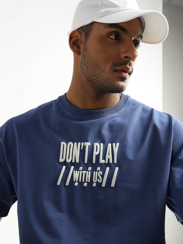 Federal Blue Avoid Toxic People Graphic Oversized