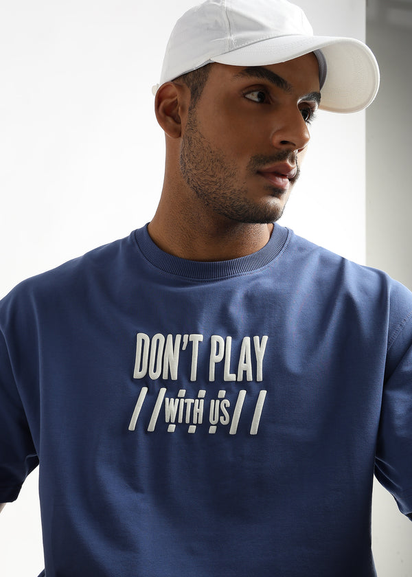 Federal Blue Avoid Toxic People Graphic Oversized