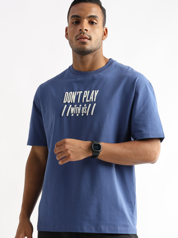 Federal Blue Avoid Toxic People Graphic Oversized