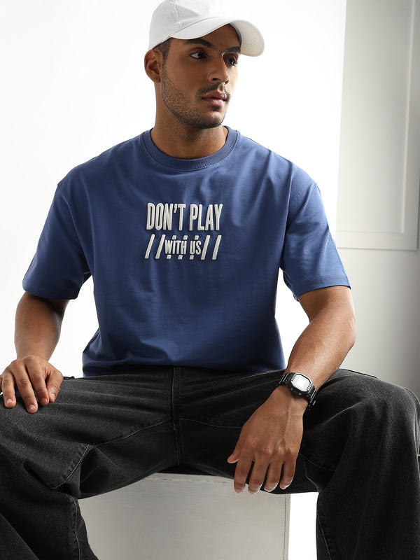 Federal Blue Avoid Toxic People Graphic Oversized