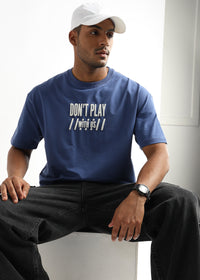 Federal Blue Avoid Toxic People Graphic Oversized