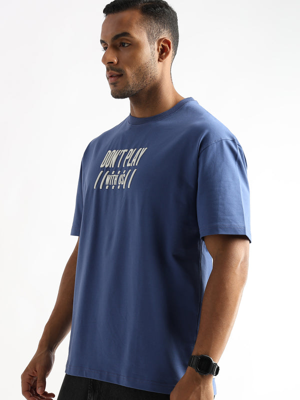 Federal Blue Avoid Toxic People Graphic Oversized