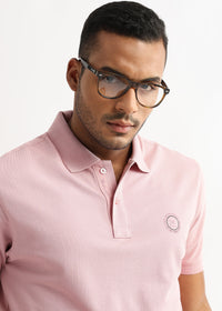 Desert Rose Solid Polo T-Shirt