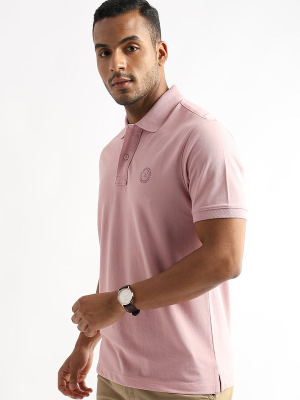 Desert Rose Solid Polo T-Shirt