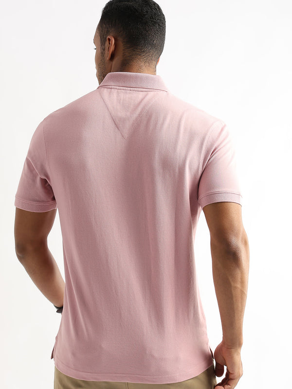 Desert Rose Solid Polo T-Shirt