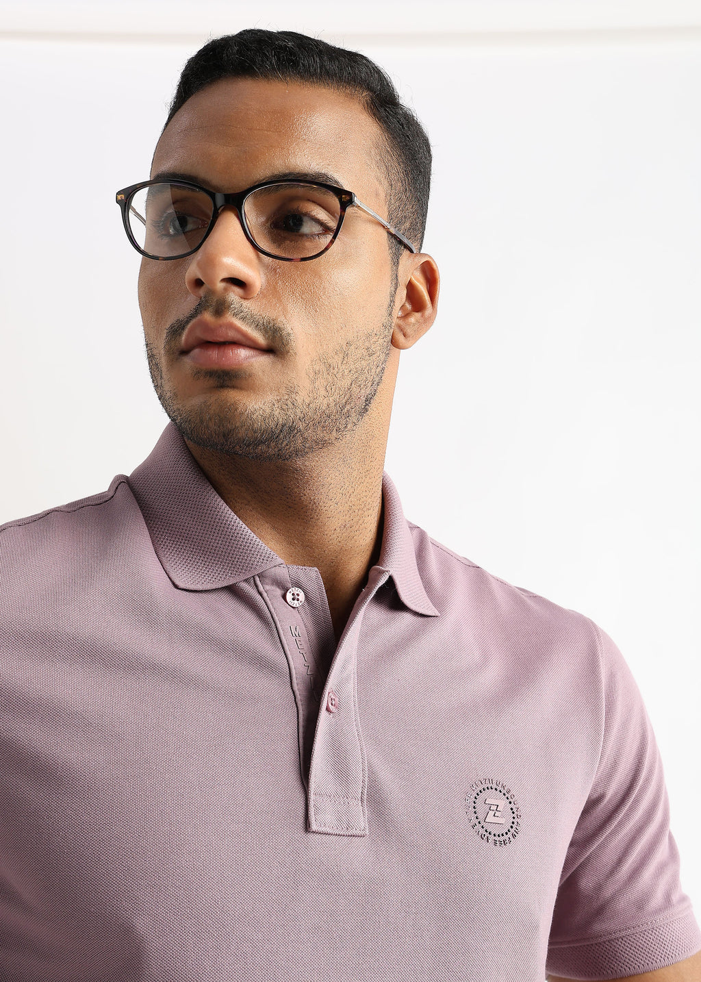 Elderberry Solid Polo T-Shirt