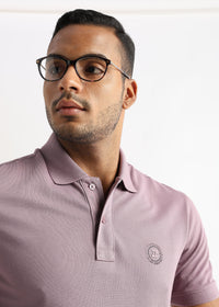 Elderberry Solid Polo T-Shirt