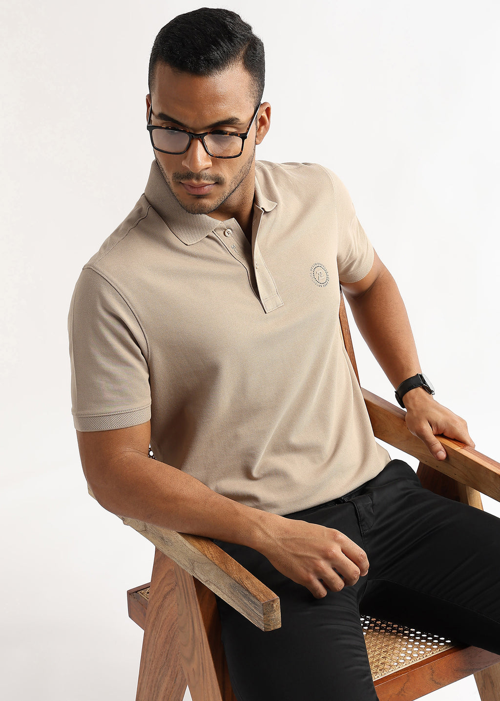 Dune Solid Polo T-Shirt