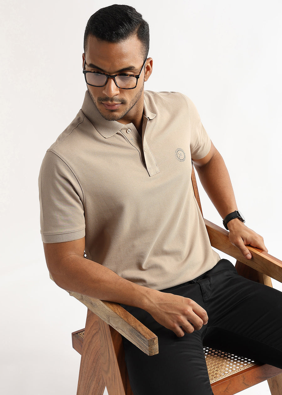 Dune Solid Polo T-Shirt