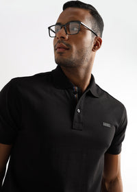 Black Beauty Solid Polo T-Shirt