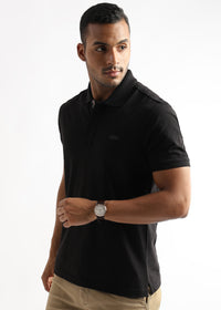 Black Beauty Solid Polo T-Shirt