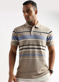 Box Structured Brown Stripes