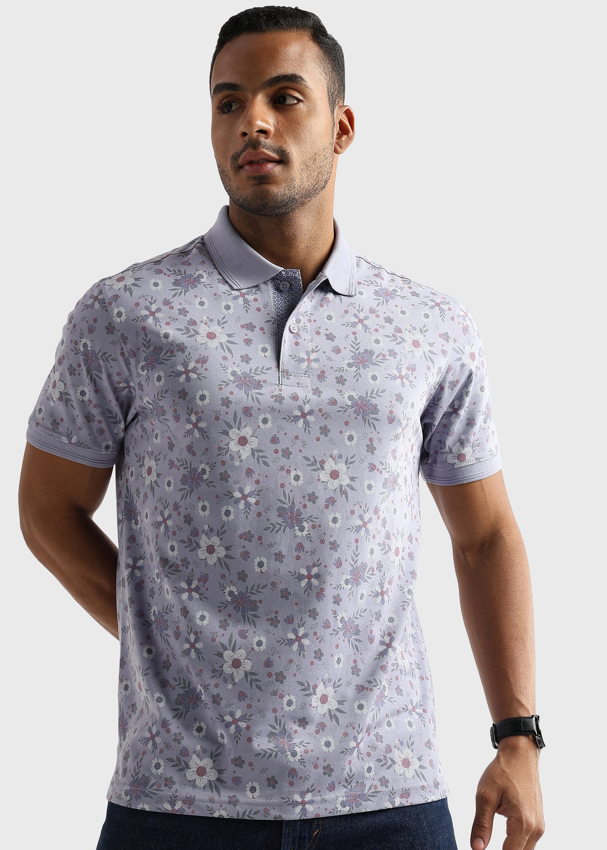 Aleutian Lavender Floral Print