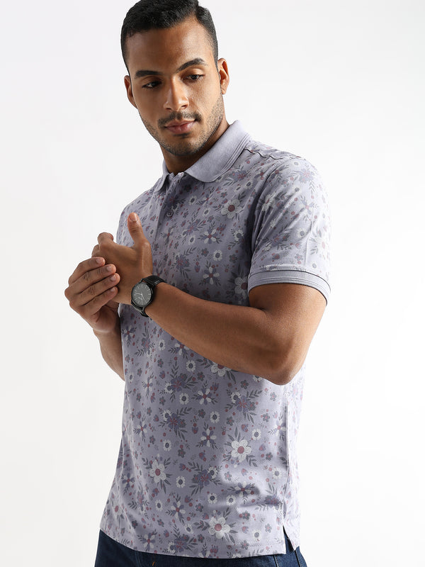 Aleutian Lavender Floral Print