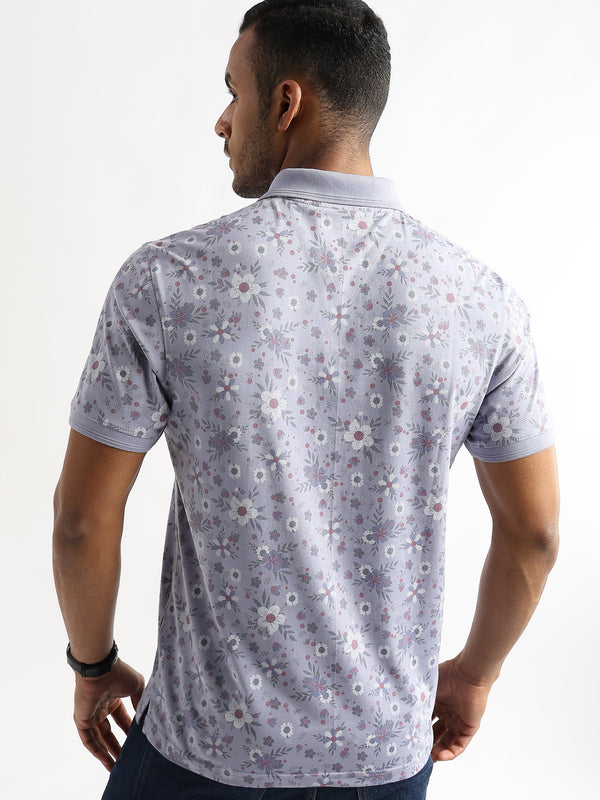 Aleutian Lavender Floral Print