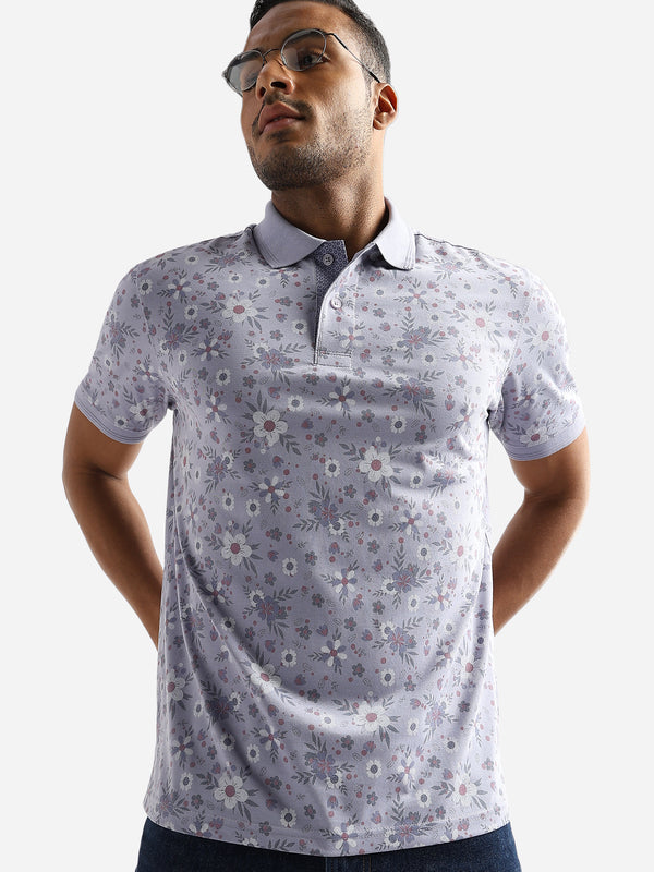 Aleutian Lavender Floral Print