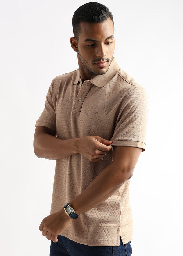 Frappé Diamond Knit Jacquard