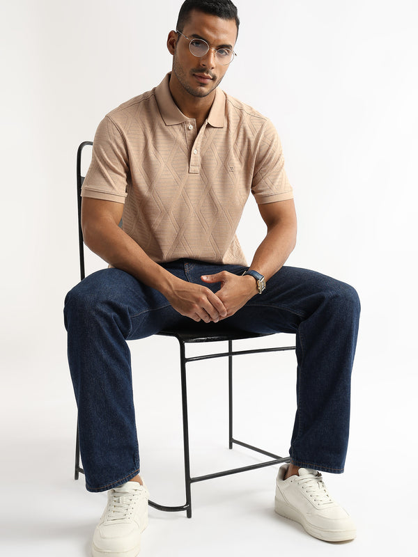 Frappé Diamond Knit Jacquard