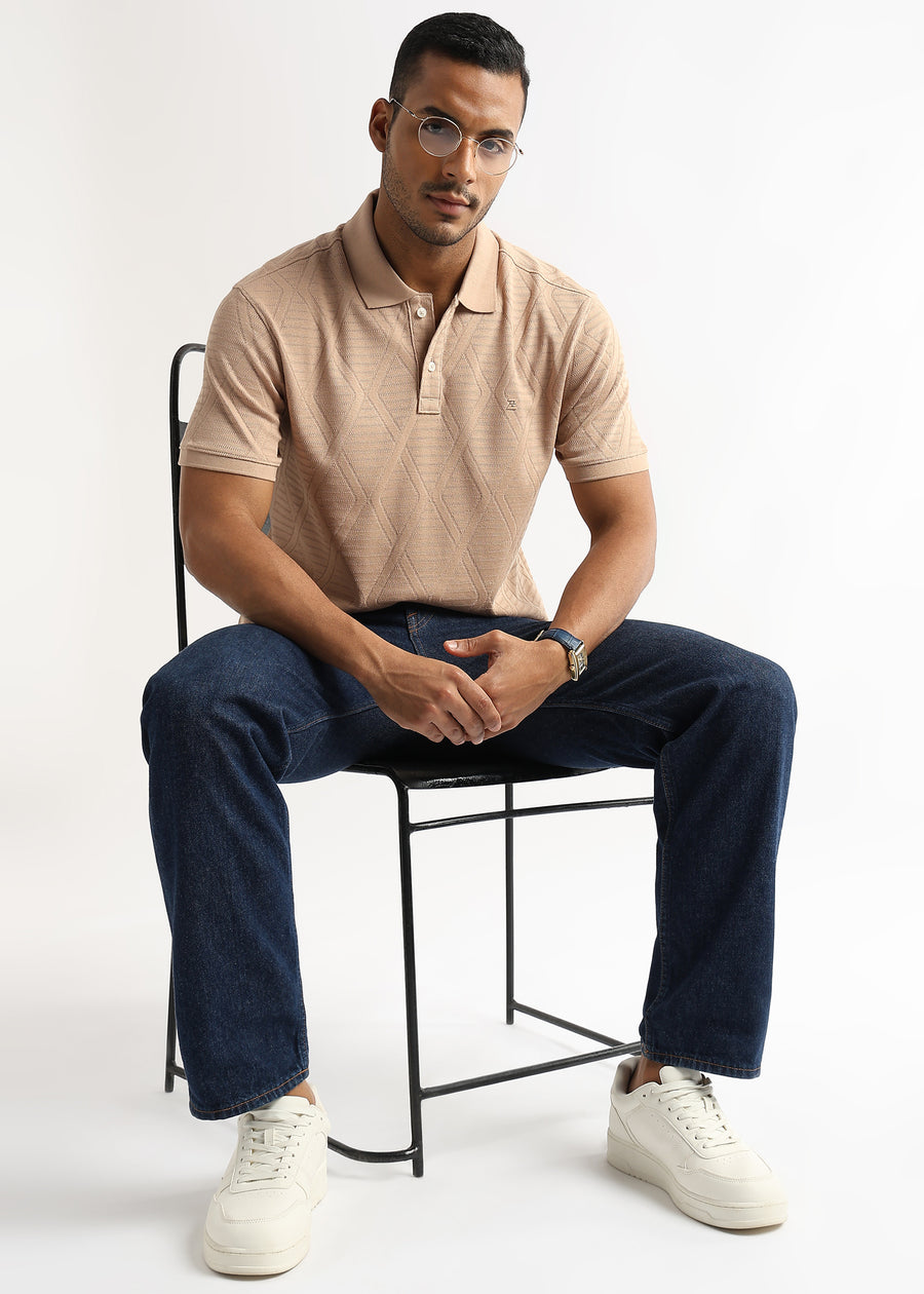 Frappé Diamond Knit Jacquard