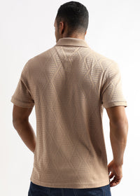 Frappé Diamond Knit Jacquard