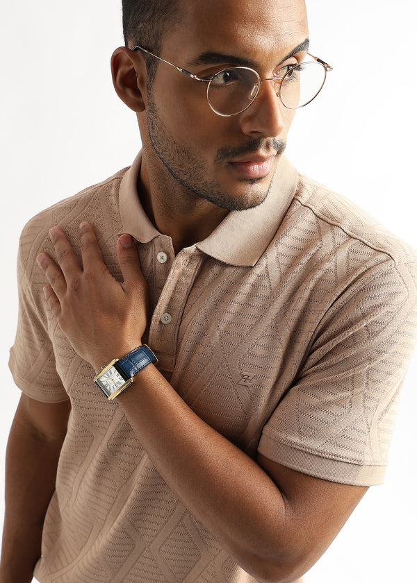 Frappé Diamond Knit Jacquard