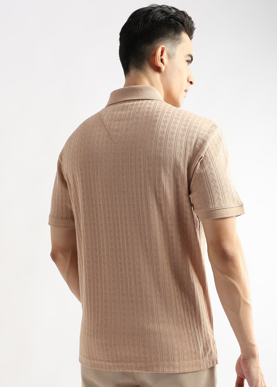 Frappé Mini Diamond Structured Jacquard