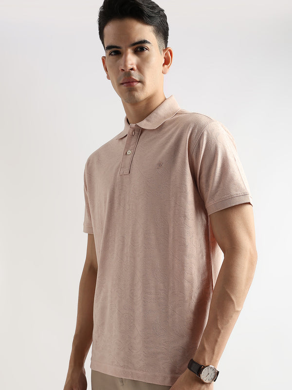 Morganite Stem Pattern Knit Jacquard