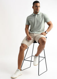 Green Tint Floral Knit Jacquard