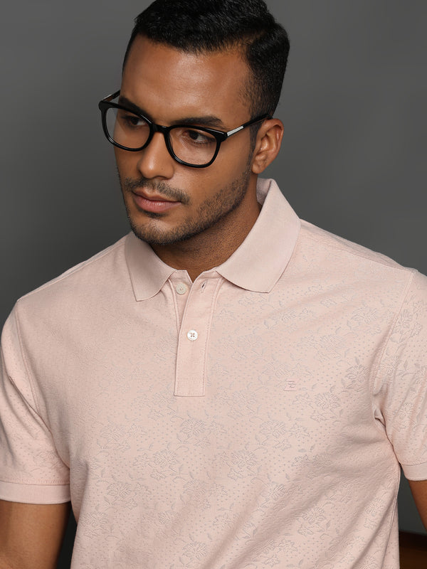 Morganite Floral Knit Jacquard