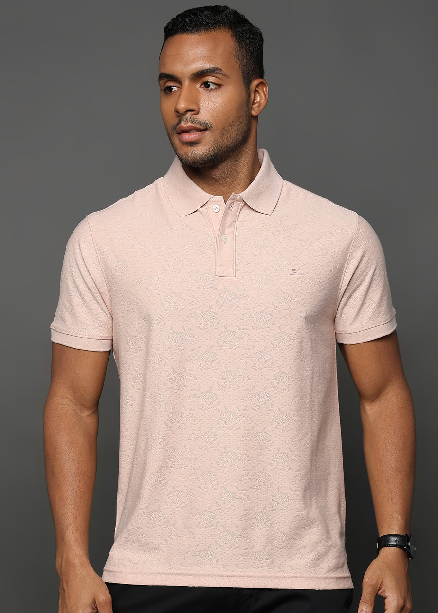 Morganite Floral Knit Jacquard