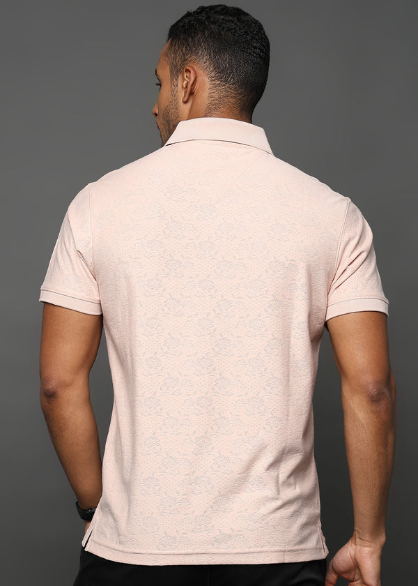 Morganite Floral Knit Jacquard