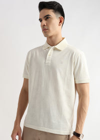 Egret White Floral Knit Jacquard