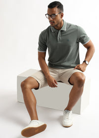 Wreath Green Solid Polo T-Shirt