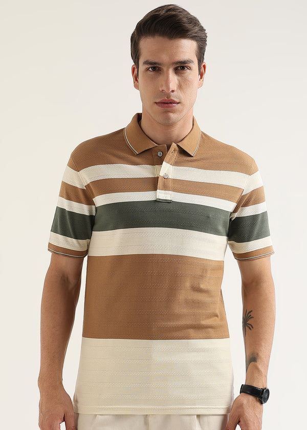 Cedar Vale Knit Polo T-Shirt
