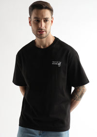 Phantom Black Dragon Graphic Oversized