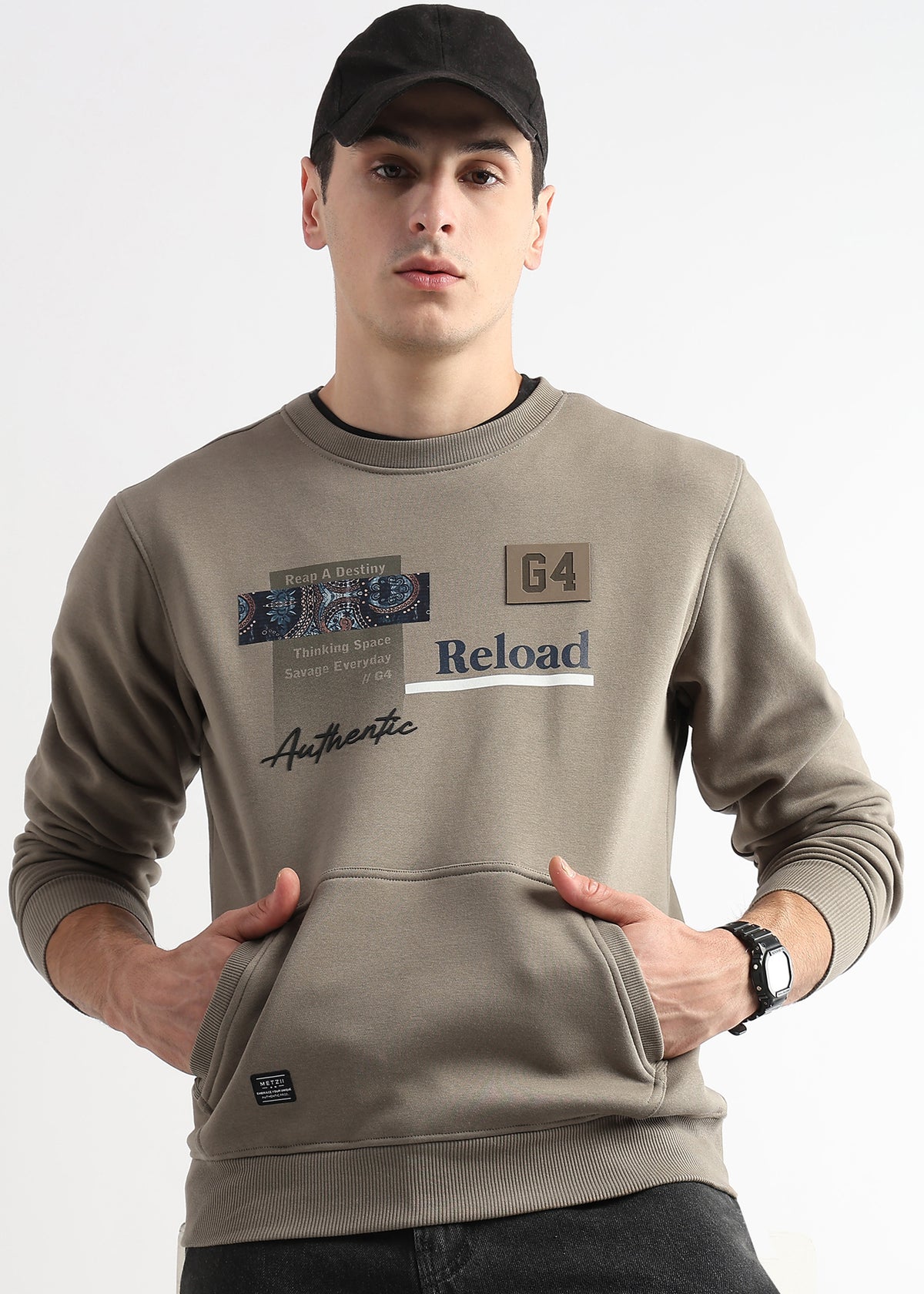 Reload Fossil Cotton Sweatshirt
