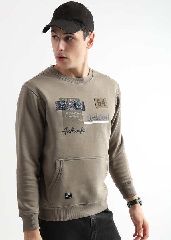 Reload Fossil Cotton Sweatshirt