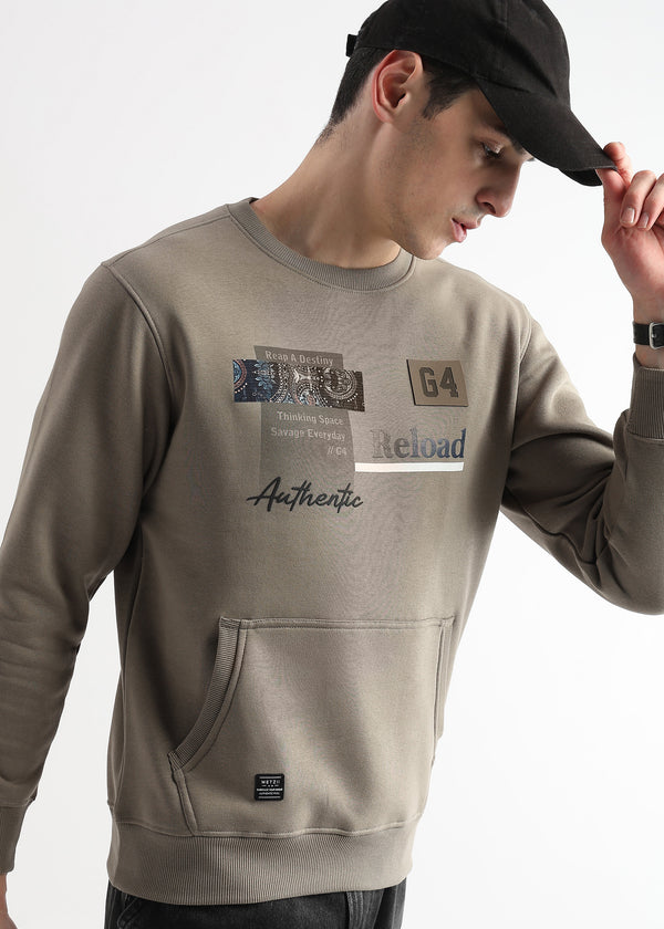 Reload Fossil Cotton Sweatshirt