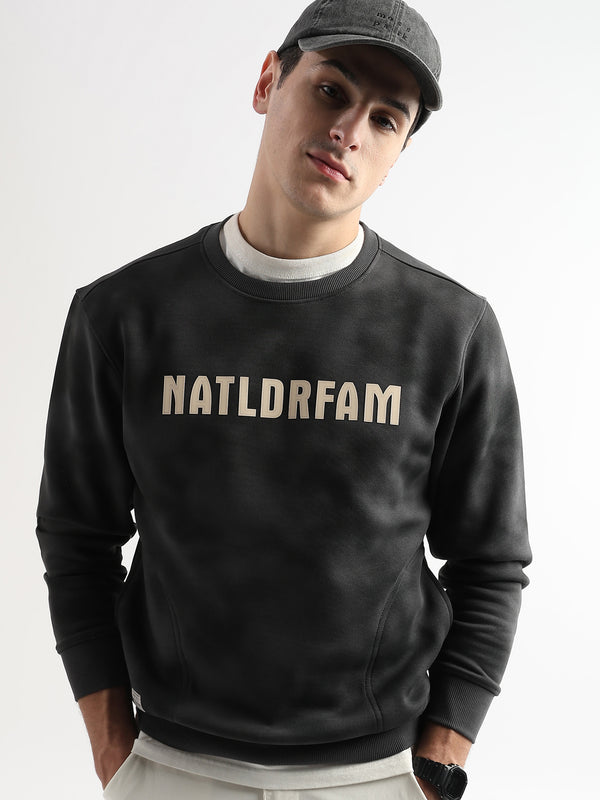 Hazed Print Dark Shadow Sweatshirt