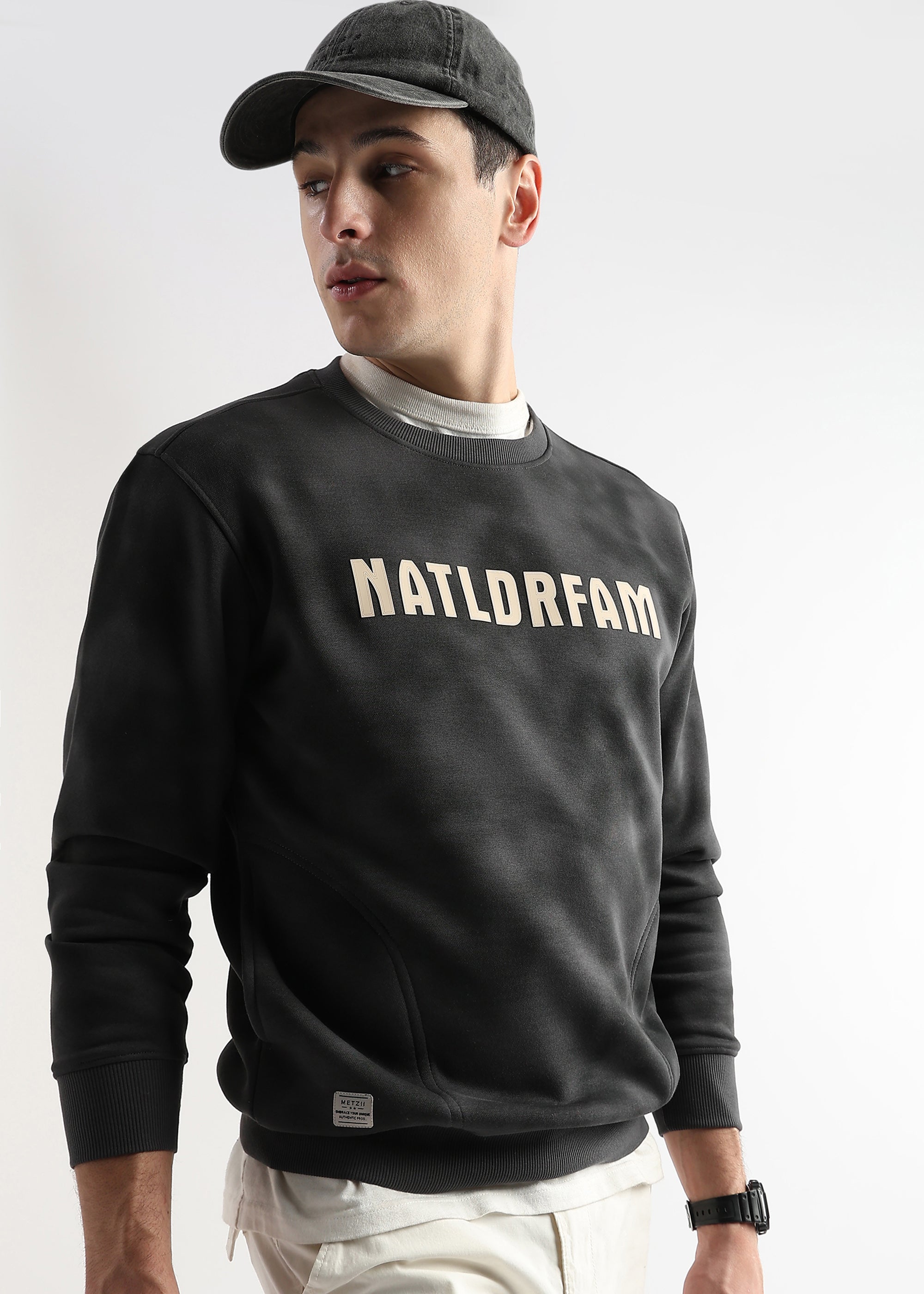 Hazed Print Dark Shadow Sweatshirt