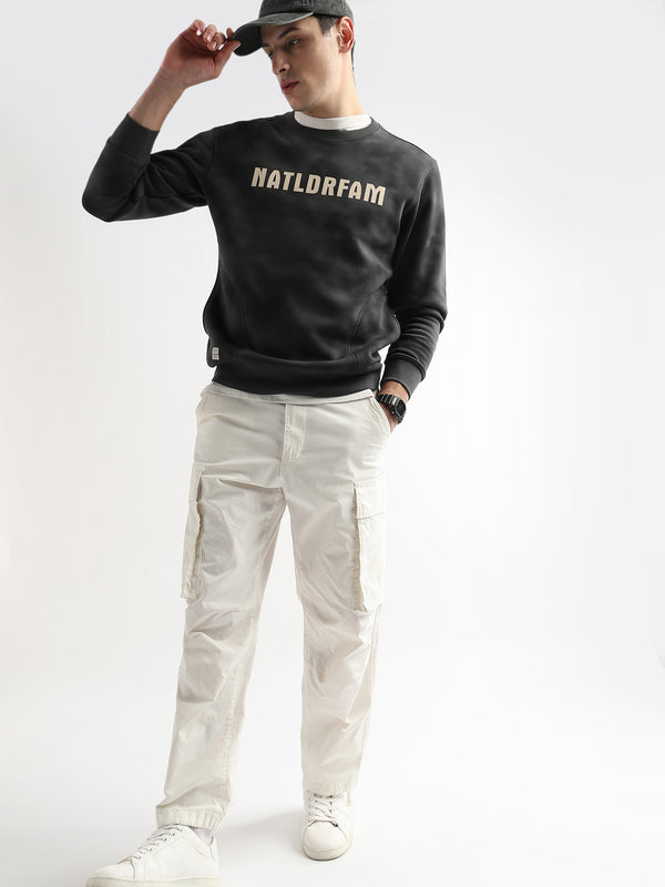 Hazed Print Dark Shadow Sweatshirt