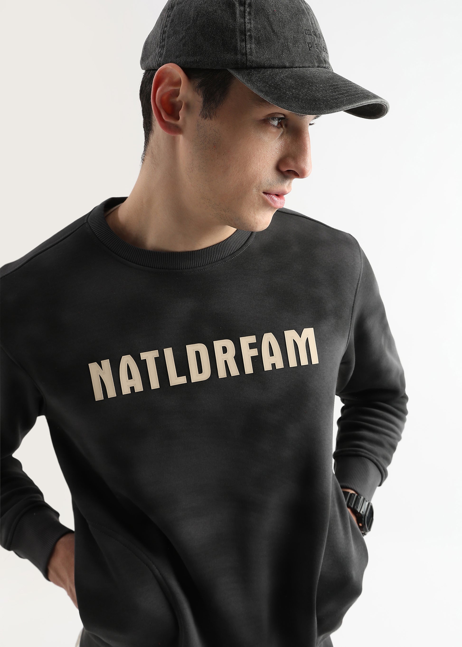 Hazed Print Dark Shadow Sweatshirt