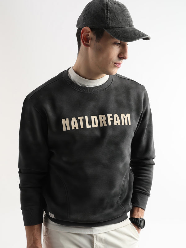 Hazed Print Dark Shadow Sweatshirt